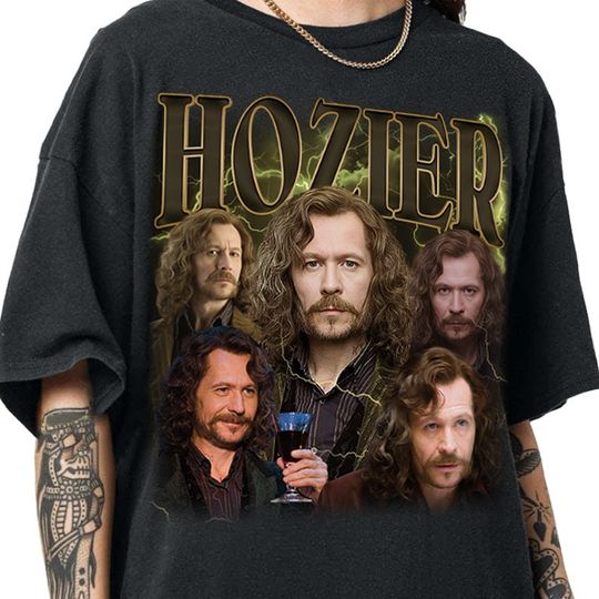 Hozier T-Shirt Gifts, Gary Oldman Shirt, Magical Wizard Lover Shirt, Bookish Lover Shirt, Black Fan Tee