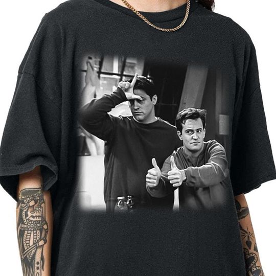 Chandler Bing Shirt, Friends Sitcom Shirt, Chandler Bing From Friends, Classic Friends Chandler Shirt, Matthew Perry Gift Shirt