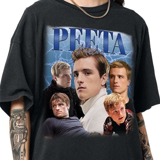 Limited Peeta Mellark Vintage T-Shirt, Gift For Woman and Man Unisex T-Shirt, Josh Hutcherson Bootleg Tees, Josh Hutcherson Fans Gifts