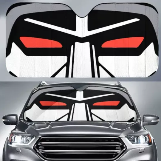 Never Too Old For Transformers Megatron Decepticon Car Sun Shade, Best Gift For Fans, Cartoon Car Windshield Sun Shade