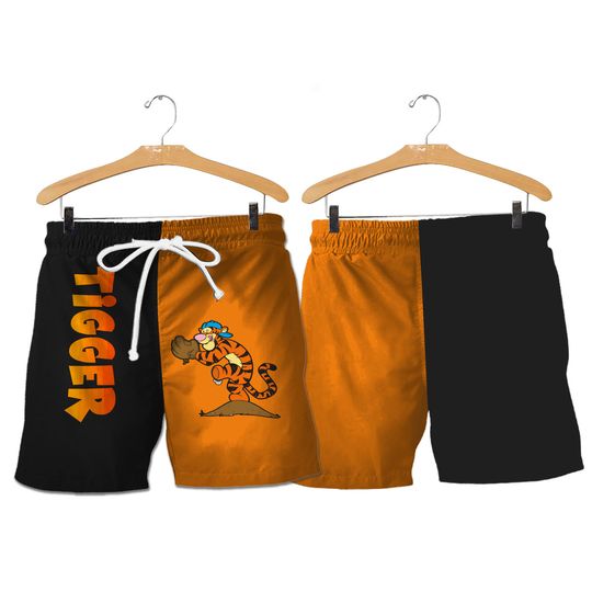 Personalize Disney Tigger Baseball Black Orange Disney