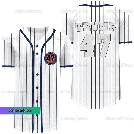 Trump 2024 Jersey, Donald Trump Election Jersey Shirt, Trump 47 Baseball Jersey, Make America Trump Again Shirt, Republican Gift