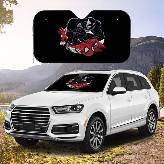 Venom Car Windshield Visor, Car Sun Visor, Windshield Cover, Car Decoration, Car Accessories, Gift, New Car Gift