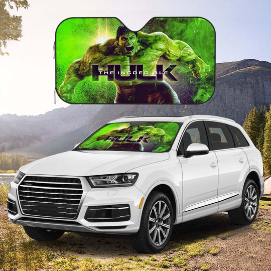 The Incredible Hulk Car Sun Visor, Windshield Sunshade, Windshield Sun Visor, Car Decoration, Accessories, Gift