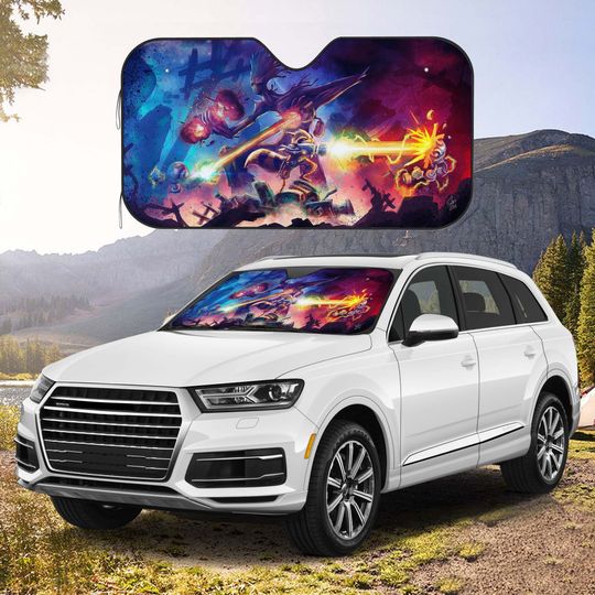 Guardians of the Galaxy Car Windshield Sun Visor, Windshield Visor, Car Glass Sun Visor, Car Accessories, Gifts