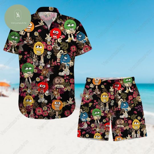 Discover M And M Hawaiian Shirt, M And M Hawaii Short, M And M Button Shirt, M And M Summer Short, M And M Funny Shirt, M And M Summer Shirt