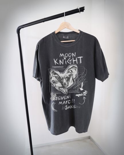 Vintage Styled Retro MoonKnight T-Shirt, Moonknight shirt, moonknight tshirt, comic book tshirt, comic book shirt