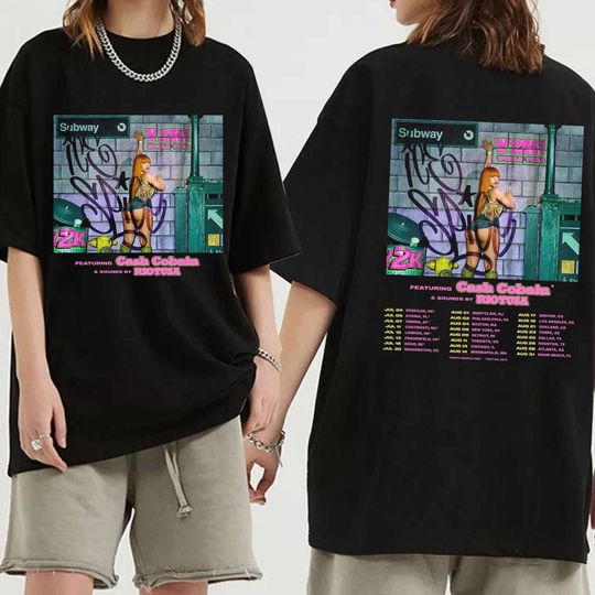 Ice Spice 2024 Tour Shirt, Ice Spice Fan Shirt, Ice Spice Y2K! World Tour 2024 Shirt