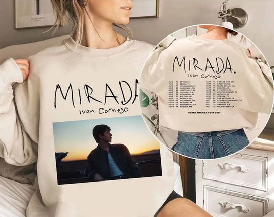 Ivan Cornejo - Mirada 2024 Tour Shirt, Ivan Cornejo Fan Shirt, Ivan Cornejo 2024 Concert Shirt, Mirada 2024 Concert Tee