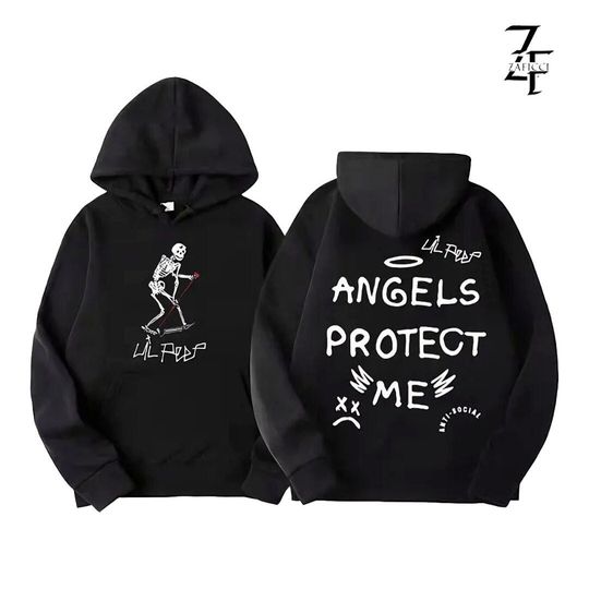 Lil Peep Hoodie, lil peep angels hoodie, lil peep hip hop vintage Hoodie