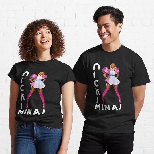 Nicki Minaj Classic T-Shirt, Nicki Minaj Pink Friday 2 Gag City Classic T-Shirt, Gift for Fans, Music Clothing for Men, Women and Kids