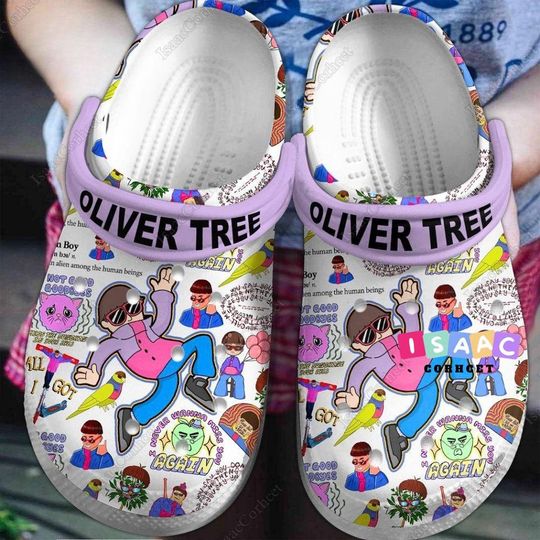 Oliver Tree Shoes, Oliver Tree I Never Wanna Miss You Again Sandals, Oliver Tree Slippers, 2024 Tour Merch, Oliver Tree 2024 Tour Gift