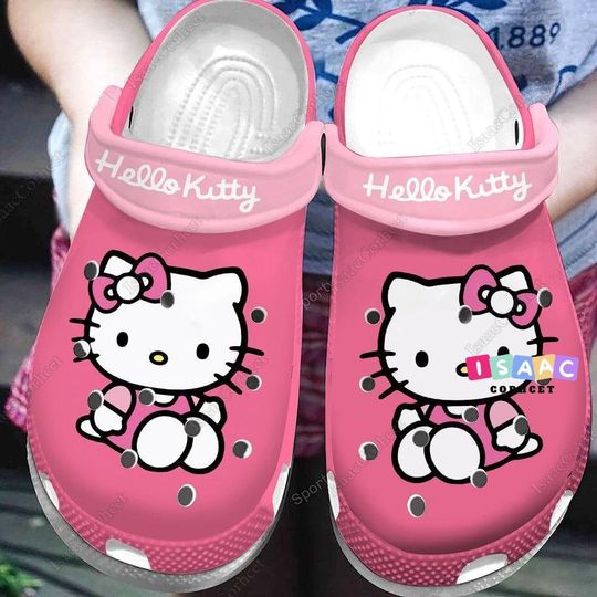 Hello Kitty Shoes, Hello Kitty Sandals, Pink Cat Sandals, Hello Kitty Summer Shoes, Cartoon Slippers, Hello Kitty Lovers Gift