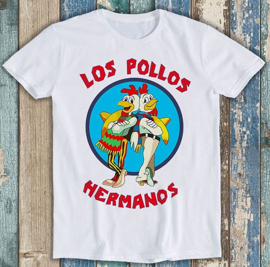 Los Pollos Hermanos TV Series cotton tee, Graphic Tshirt for men, women, Unisex, Trending Gifts
