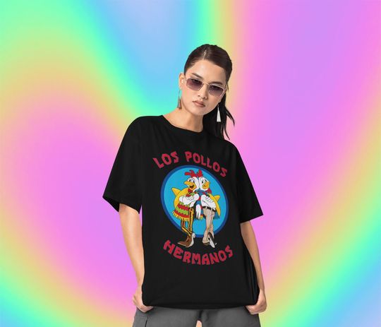 Los Pollos Hermanos cotton tee, Graphic Tshirt for men, women, Unisex, Trending Gifts