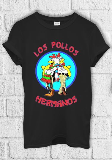 Los Pollos Hermanos cotton tee, Graphic Tshirt for men, women, Unisex, Trending Gifts