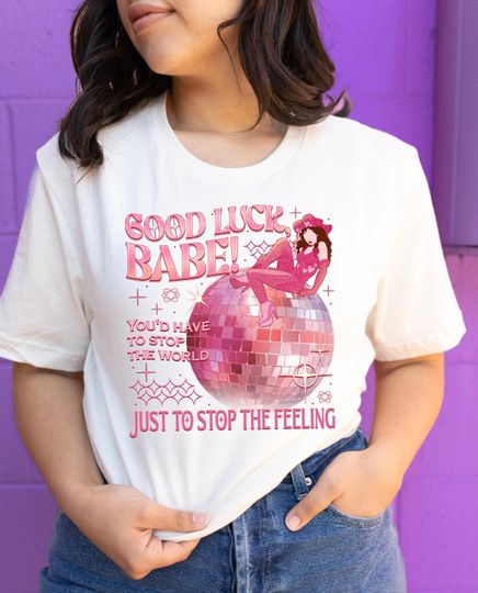 Good luck Babe Chappell Roan Cotton Tee, Graphic Tshirt for men, women, Unisex, Trending Casual Fashion