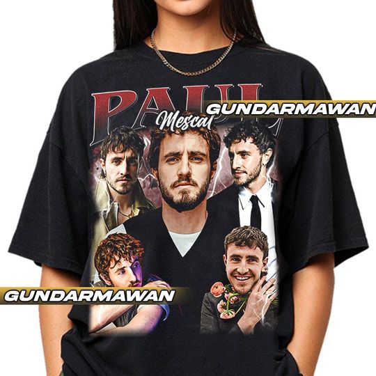 Limited Paul Mescal Vintage T-Shirt, Gift For Woman and Man Unisex T-Shirt | Timnas