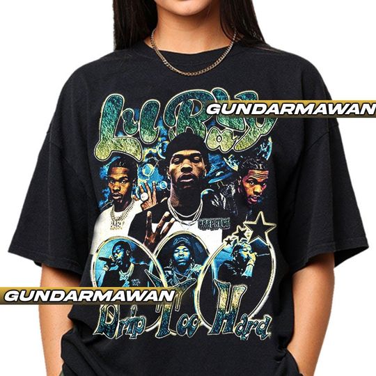 Lil Baby Drip Too Hard Unisex Softstyle T-Shirt, Gift For Women and Man Unisex T-Shirt, Vintage Hip Hop Tshirt, American Rapper Tee