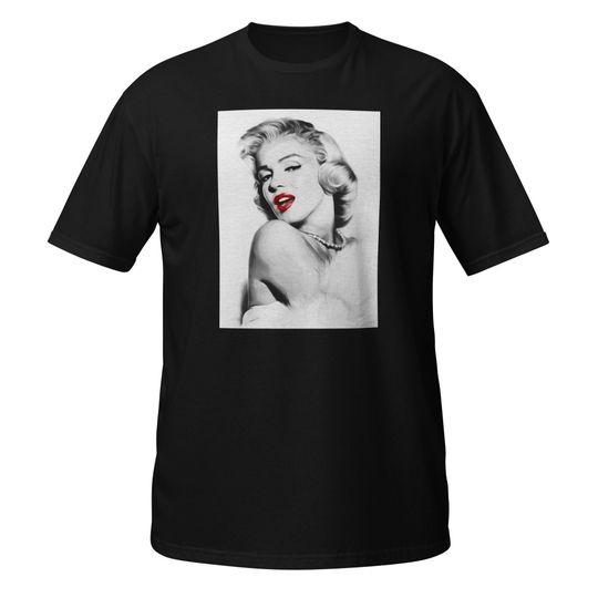 marilyn monroe Cotton Short Sleeve Tee | Summer Shirt | Comfortable Shirt For Men Women | All Size Available