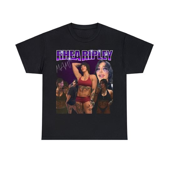 Rhea Ripley MAMI Wrestling Entertainment Wrestling 90's Bootleg Vintage Inspired Unisex Cotton Tee T-Shirt Unique