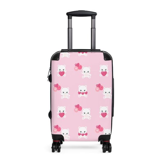 Hello Kitty Adventure Awaits: Carry-On Suitcase for Fun Travels!  Luggage ,  Cute Suitcase ,Matching Luggage , Kids Suitcase, Sanrio