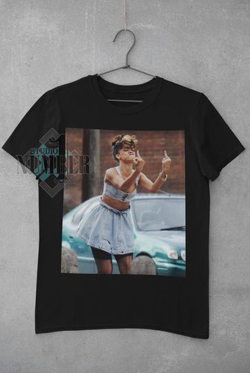 Rihanna Cotton Short Sleeve Tee | Celebrity Shirt | Comfortable Shirt For Men Women | All Size Available