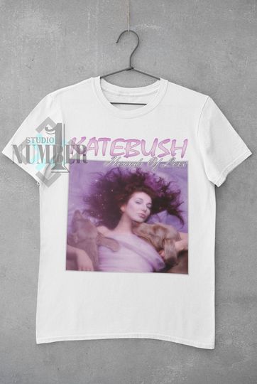 Kate Bush Cotton Short Sleeve Tee | Celebrity Shirt | Comfortable Shirt For Men Women | All Size Available