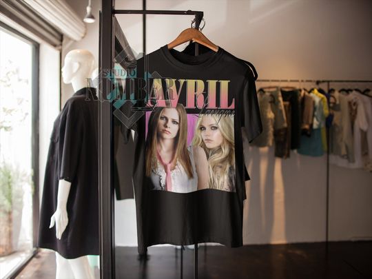 Avril Lavigne Cotton Short Sleeve Tee | Celebrity Shirt | Comfortable Shirt For Men Women | All Size Available