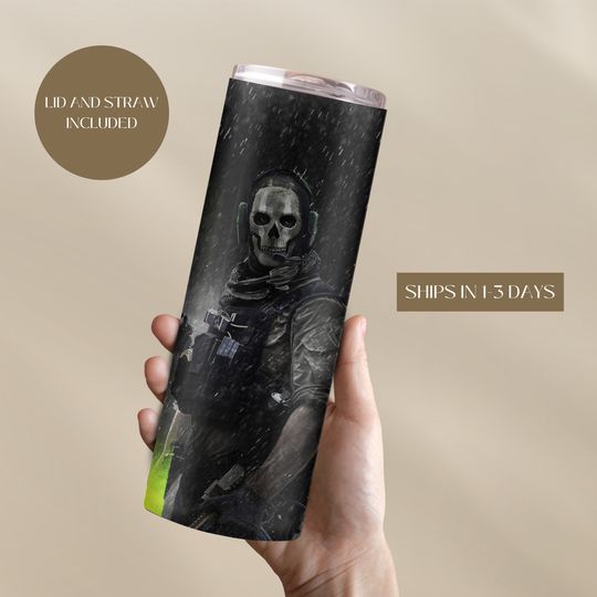 Call Of Duty Tumbler, Modern Warfare 2 Tumbler, COD Gamer Gift