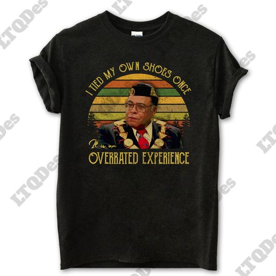 Coming to America Shirt, King Jaffe Joffer I Tied My Own Shoes Once Vintage T-Shirt, Movies Quote Unisex TShirt