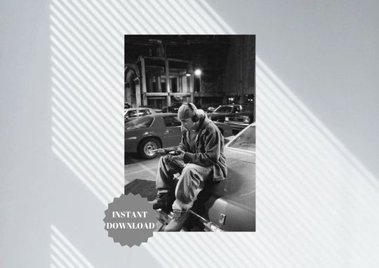 Eminem Poster| Hip Hop Poster| Rapper Poster| 5 Different Size Options