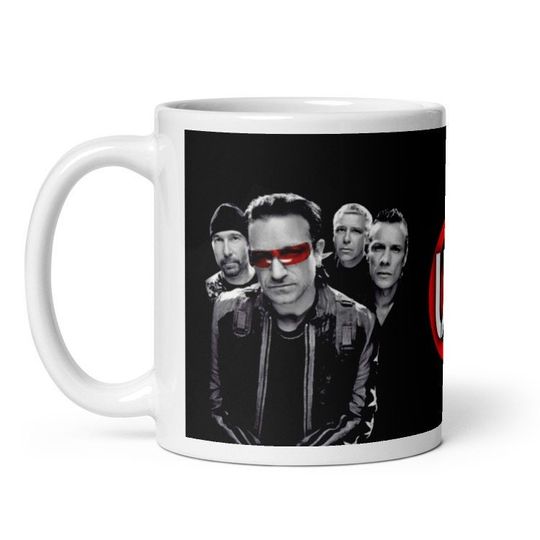 U2 Band Mug | Celebrity Mug | Gift For Lover | 2024 Tour Gift | Birthday Gift