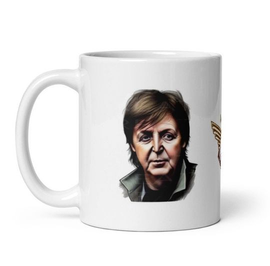P mccartney Mug | Celebrity Mug | Gift For Lover | 2024 Tour Gift | Birthday Gift