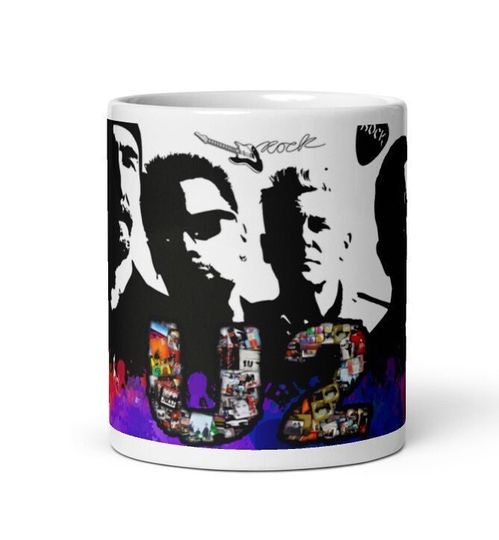 U2 Band Mug | Celebrity Mug | Gift For Lover | 2024 Tour Gift | Birthday Gift