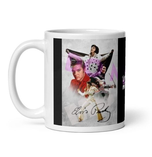 Elvis Presley Mug | Celebrity Mug | Gift For Lover | 2024 Tour Gift | Birthday Gift