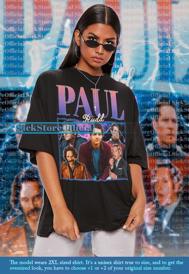PAUL RUDD American Actor Vintage Shirt, Paul Rudd Homage Tshirt, Paul Rudd Fan Tees, Paul Rudd Retro 90s Shirt, Paul Rudd Merch Gift