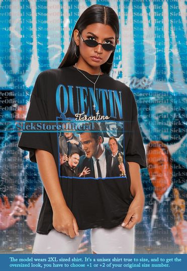 QUENTIN TARANTINO Vintage Shirt, Quentin Tarantino Homage Tshirt, Quentin Tarantino Fan Tees, Quentin Tarantino Retro 90s Shirt Merch Gift