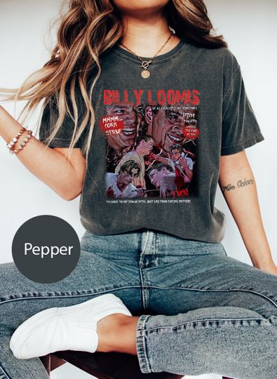 Vintage Scream Halloween T-Shirt, Horror Movie Shirt, Billy Loomis Comfort Colors Shirts, Horror Vibes Shirt, Spooky Season Hallowwen Shirt