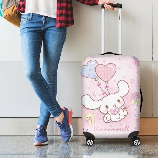 Discover Cute Printed Sanrio Cinnamoroll Luggage Cover