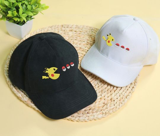 Pika Embroidery Cap Anime Pika Embroidered Hat Gifts For Christmas Birthday Valentine Holiday