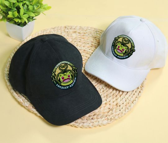 Bulbasaur Embroidery Cap Anime Bulbasaur Embroidered Hat Gifts For Christmas Birthday Valentine Holiday
