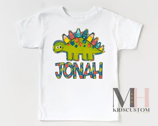 Personalized Back To School Shirt, Custom First Day Of School Shirt