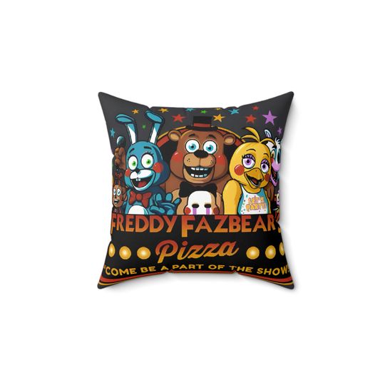Five Nights at Freddy's, FNAF Pillow Case with Pillow, Disney Throw Pillow, Cartoon Throw Pillow