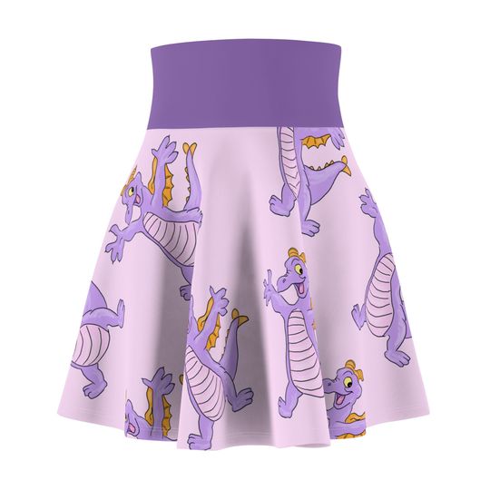 Figment Women's Skater Skirt | 4" wide high-rise elastic waistband | Women Summer Skater Skirt | Beaching Outfit