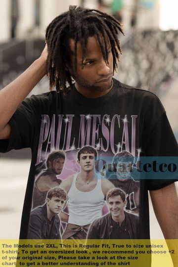 Paul Mescal, Paul Mescal Tshirt, Vintage Paul Mescal Shirt Gift, Paul Mescal Gift Tees, Paul Mescal Poster Tees, Paul Mescal Clothing Gift