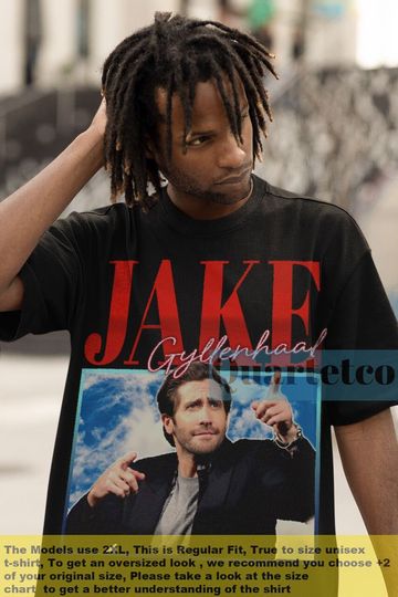 Jake Gyllenhaal, Jake Gyllenhaal Shirt, Jake Gyllenhaal Vintage Tshirt, Jake Gyllenhaal Fan Tees, Jake Gyllenhaal Gift Clothing, Movie Gift