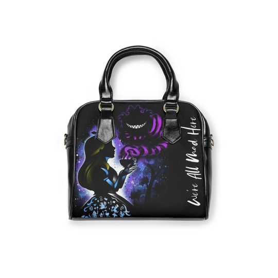 We're All Mad Here Shoulder Handbag