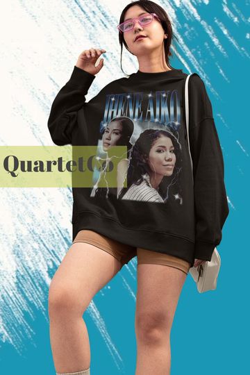 Jhene Aiko, Jhene Aiko Sweatshirt, Jhene Aiko Shirt, Jhene Aiko Gift, Vintage Jhene Aiko Retro Clothing, Jhene Aiko Hiphop Rap Clothing