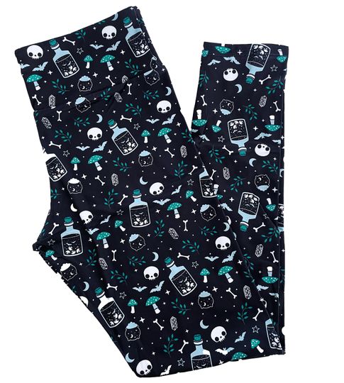 Witch Potion Leggings - Sizes S to 3X